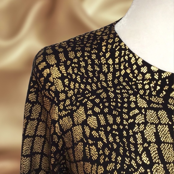 NWT INC “GlitterTable” Knit Top,‎ Size Medium - Picture 3 of 8